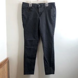 Women’s Mossimo Denim Mid Rise Skinny Black Jeans